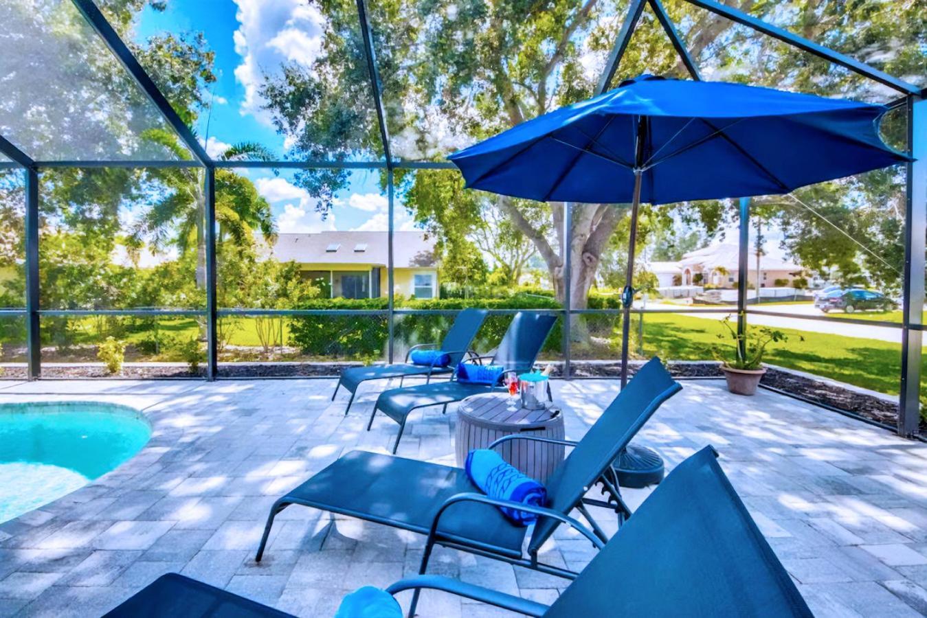 Beautiful Cape Coral Oasis! King Bed, Bbq, Heated Pool, Pvt Yard & Much More! Exterior foto